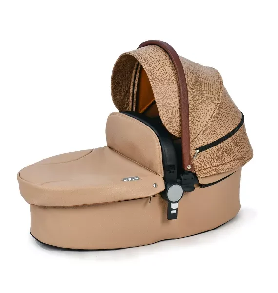 Hotmom Stylish Baby Stroller: Height-Adjustable Seat and Reclining Baby Carriage